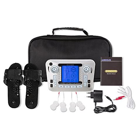 Tens Massage 16 Modes Electric Pulse Pain Relief Machine Dual Channel