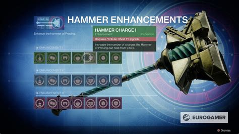 Destiny Hammer Of Proving Explained Hammer Charges Tribute Chests