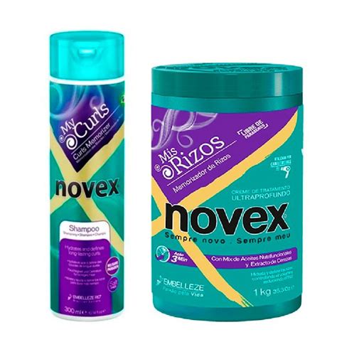 Kit Sensacional Novex Vitay Meus Cachos Glitberry