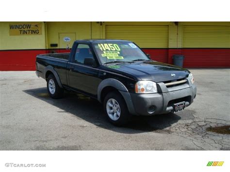 2001 Super Black Nissan Frontier XE Regular Cab 63243047 Photo 12