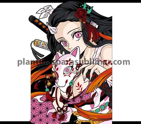 Nezuko Demon Slayer Anime Vector Plantillas Para Sublimar Porn Sex