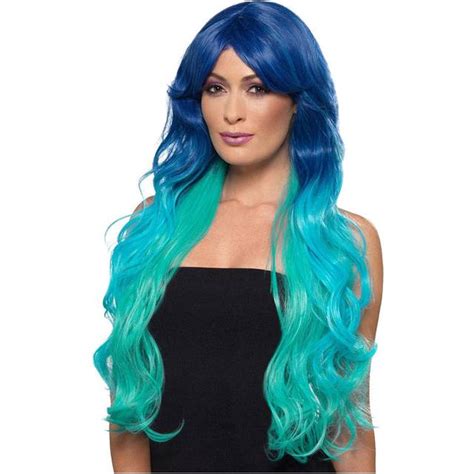 Smiffys Fashion Mermaid Wig Wavy Extra Long • Pris