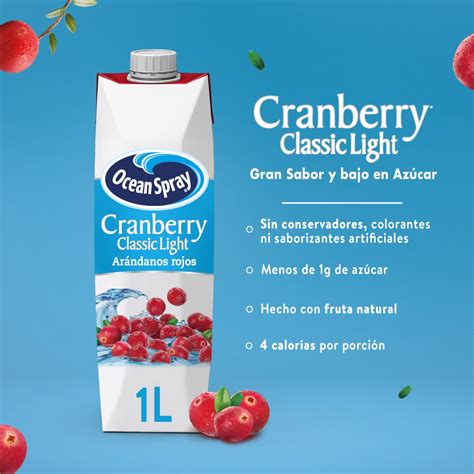 Jugo Ocean Spray Sabor Ar Ndano Light L Justo S Per A Domicilio