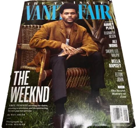 VANITY FAIR MAGAZINE June 2023 The Weeknd Abel Tesfaye Elton John Bella