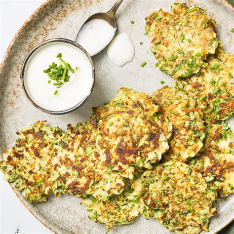 Zucchini Pancakes Recipe Chronicle