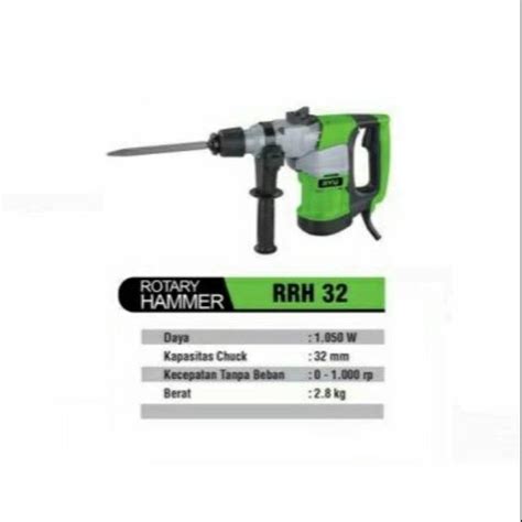 Jual Ryu RRH 32 Rotary Hammer Mesin Bor Beton Shopee Indonesia