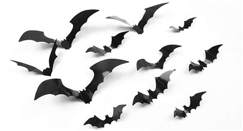 Amazon Ludilo Bats Halloween Decorations Halloween Bats Wall