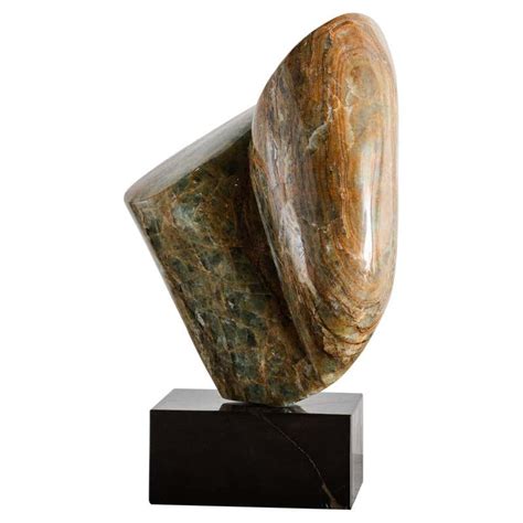 Mid-century Modern Large Scale Abstract Marble Sculpture at 1stDibs