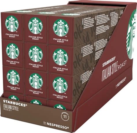 Starbucks by Nespresso capsules Italian Roast 12 doosjes à 10