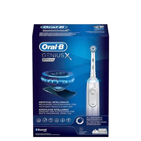 Oral B Genius X 20000n White купити в інтернет магазині ціни на електрична зубна щітка Genius X