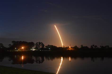 Shot of the Atlas V Rocket launch this morning from about 50 miles north of launch site. : space