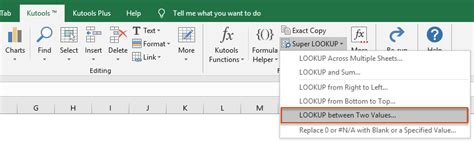 How To Vlookup And Return Matching Data Between Two Values In Excel