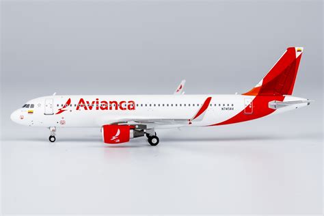 ScaleModelStore.com :: NG Models 1:400 - 15028 - Avianca Airbus A320-200/w