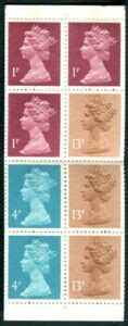 Stamp Queen Elizabeth II 50p Decimal Machin Pane United Kingdom Of