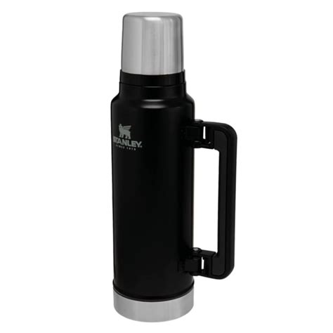 Stanley Classic Vacuum L Matte Black Flask Outdoor Warehouse