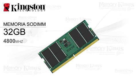 Memoria Sodimm Ddr Gb Cl Kingston Kvr Memory Kings Lo