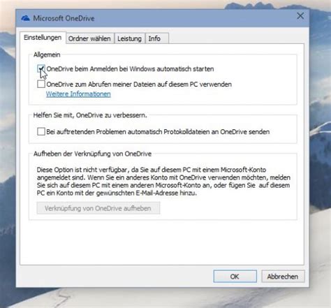Windows Onedrive Dauerhaft Deaktivieren Aktivieren