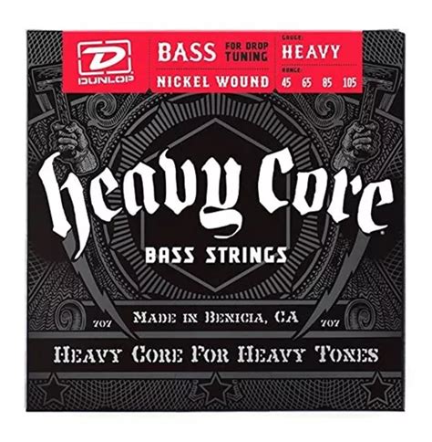 Cuerdas Para Bajo 45 105 Heavy Core Jim Dunlop