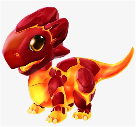 Lava Dragon Baby Dragon Mania Legends Dragon Lave Png Image