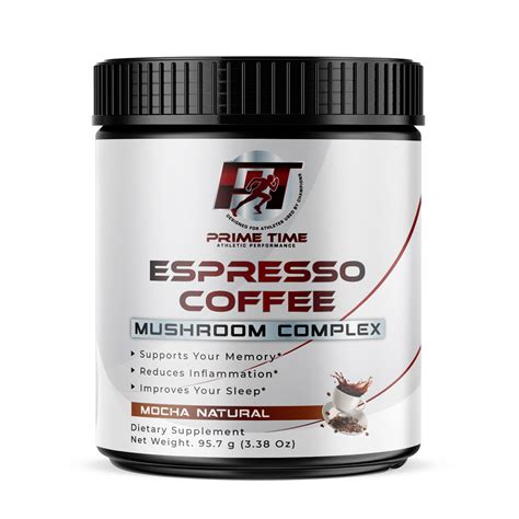 Espresso Coffee Mushroom Complex - Prime Time Athletic Performance