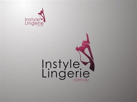 Feminine Elegant Advertising Logo Designs For Instyle Lingerie Au A Advertising Business
