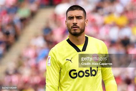 Paulo Gazzaniga Of Girona Fc Looks On During The Laliga Ea Sports