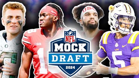 2024 NFL First-Round Mock Draft For All 32 Picks (Bowl Season)