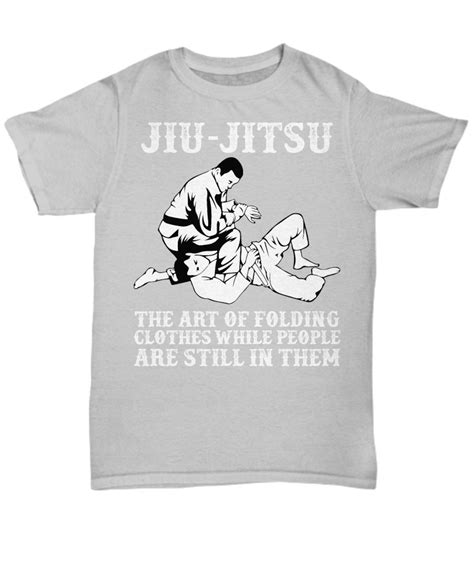 Jiu-jitsu Shirt Jiu-jitsu the Art of Folding Clothes While | Etsy