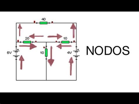 Soluci N De Circuitos Por Nodos Kirchhoff B Sico Youtube