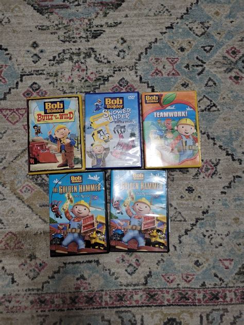 Bob The Builder Lot Of 5 Dvds Grelly Usa