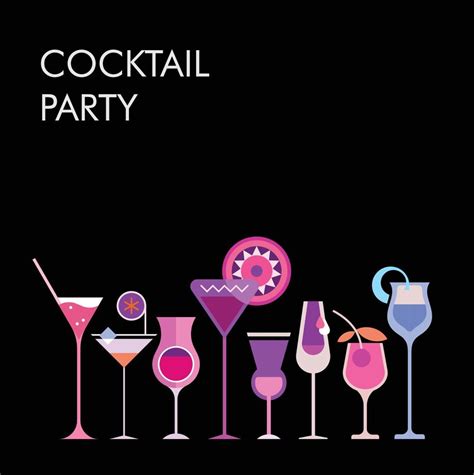 Cocktails Vector Background 11134301 Vector Art At Vecteezy