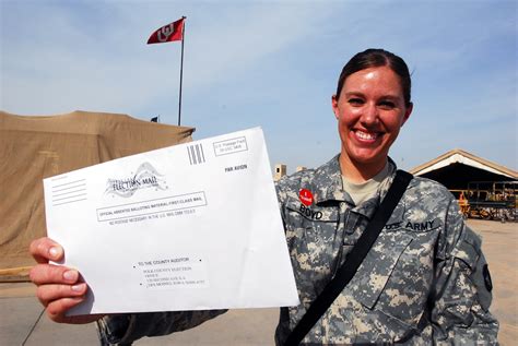 Officials Outline Absentee Voting Options National Guard Article View