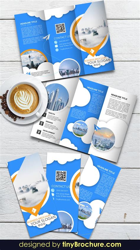 Three Panel Brochure Template - Cardtemplate.my.id