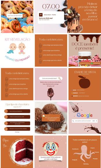 Pack Canva Edit Vel Confeitaria Elo Produtos Especiais