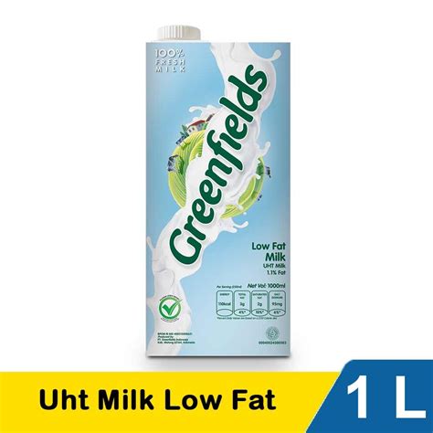 Jual Greenfields Low Fat Milk Uht L Susu Greenfield Uht Rendah Lemak