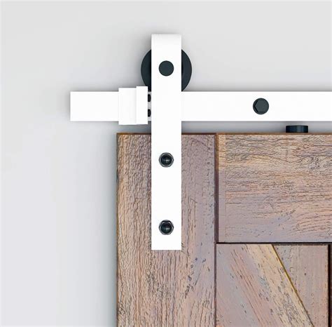 Diyhd Mm20dbw 10ft Double Sliding Barn Door Hardware White