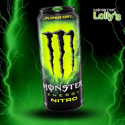 Lollys Monster Energy Nitro Super Dry 500 Ml Energisante