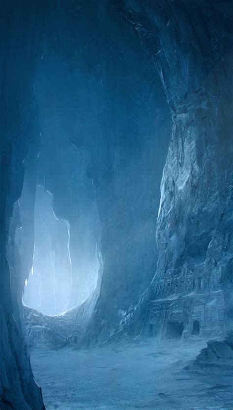 Ice temple by Regnar3712 | Fantasy landscape, Concept art, Fantasy art ...