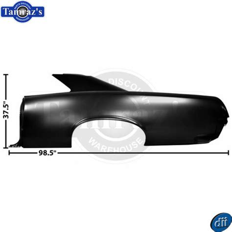 1967 GTO Tempest Full O E Style Rear Quarter Panel Dynacorn Brand