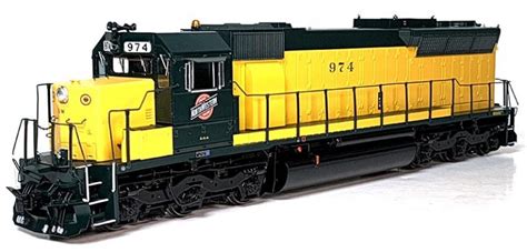 Scaletrains “rivet Counter” Emd Sd45 Locomotive In Ho Scale Railroad Model Craftsman