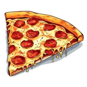 Pepperoni Pizza Clip Art PNG, Vector, PSD, and Clipart With Transparent ...