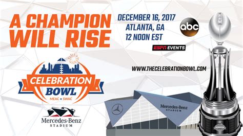 2017 Celebration Bowl Tickets on Sale Now - Cricket Celebration Bowl