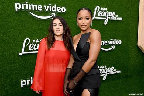 Abbi Jacobson Chanté Adams Shine At A League Of Their Own Premiere