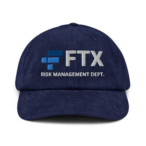 Ftx Risk Management Department Embroidered Cap Sam Bankman Fried