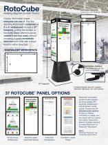 RotoCube Rotating Magnetic Bulletin Towers Magnatag Visible Systems