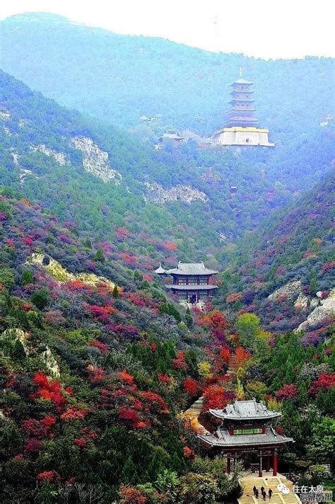 太山景区太原图片太原太山景区大山谷图库