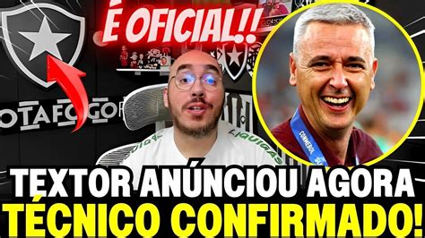 🚨agora Sim É Oficial Acaba De AnÚnciar Pode Comemorar Novo TÉcnico