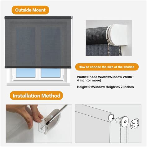 Persilux Persianas Solares Para Ventana Persianas Enrollables Para