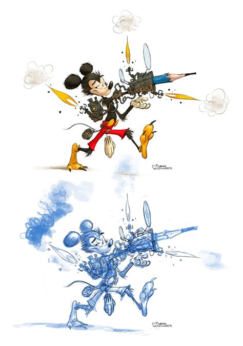 Mickey Mouse Parody, 2.0 | Character design animation, Cartoon ...