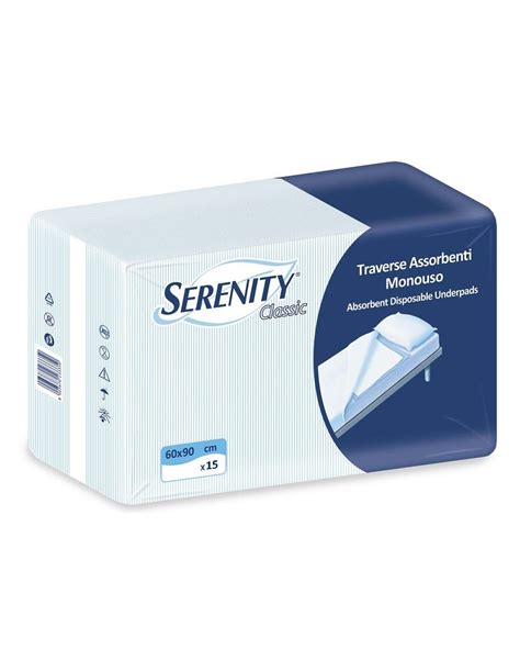 Serenity Classic Traverse Assorbenti Monouso X Pezzi